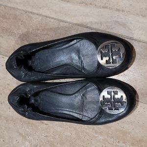 Tory Burch minnie travel ballet flats size 7